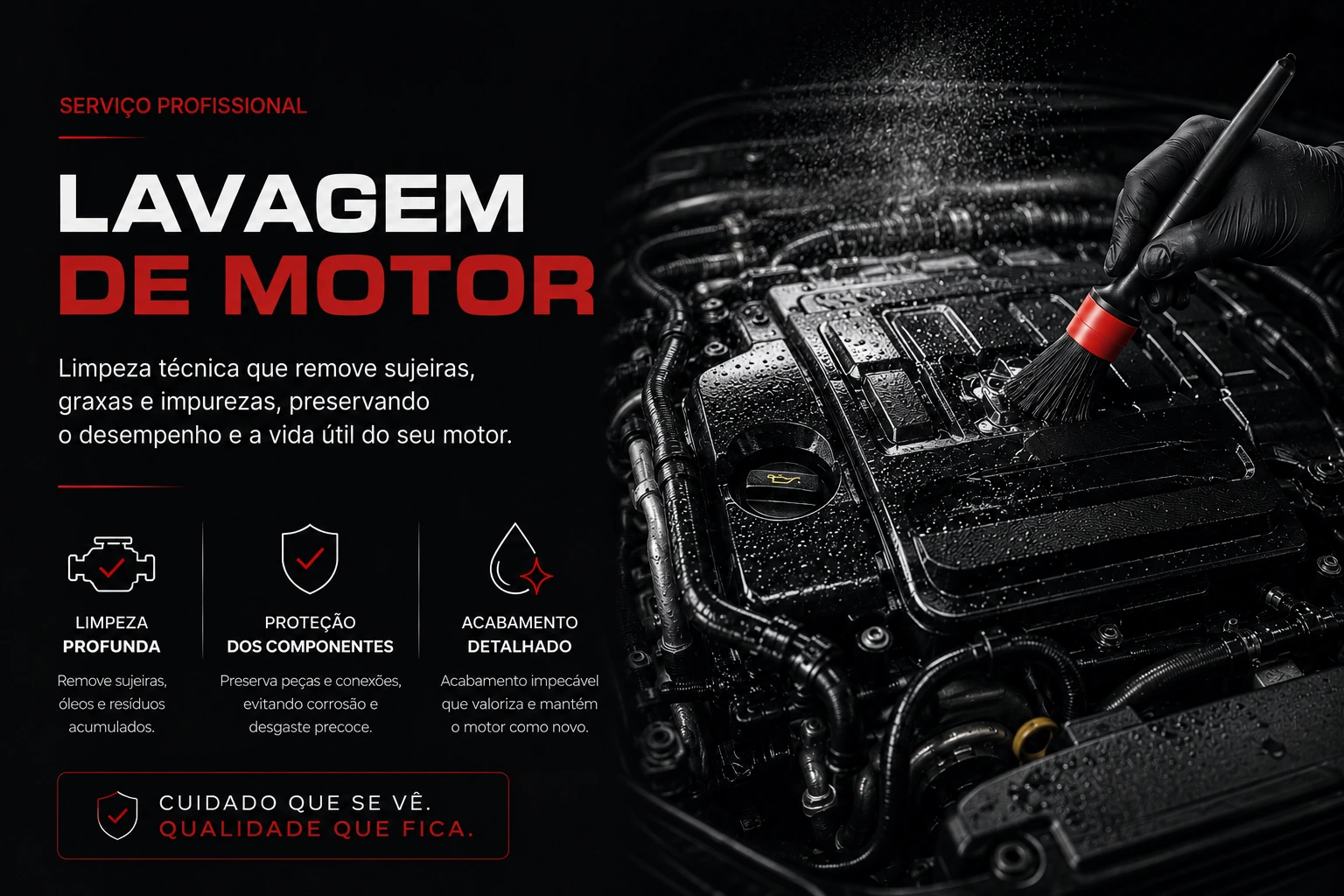 Lavagem de Motor